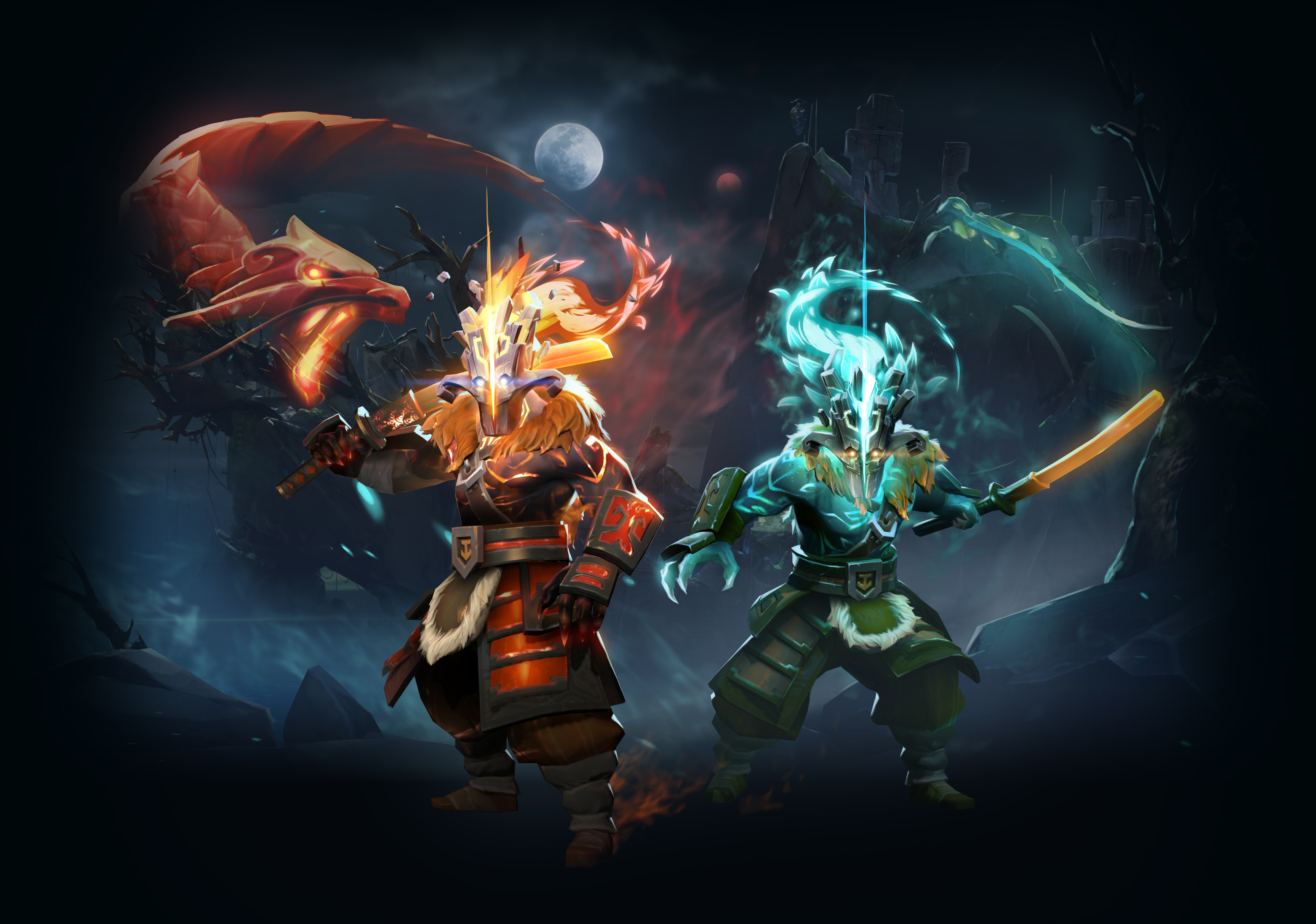 Arcanas for Vengeful Spirit and Skywrath Mage will appear in Dota