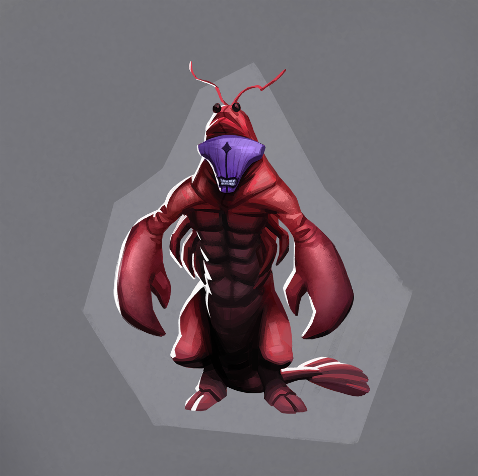 faceless lobster