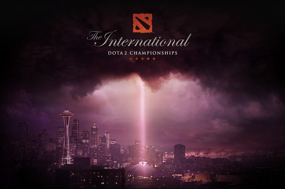Oficiální logo TI5 (Zdroj: dota2.com/international/overview/ )